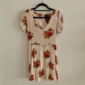 Topshop Floral Dress